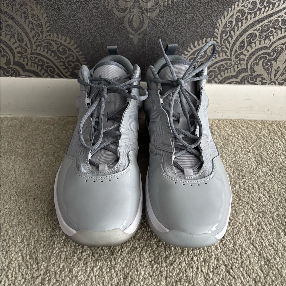 Jordan Gray High Top Basketball Sneakers